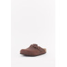 BIRKENSTOCK HABANA BOSTON REGULAR SUEDE LEATHER CLOGS